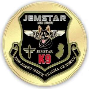JEMSTAR K9 Challange Coin
